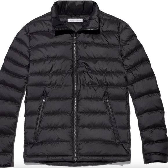 Outerknown Puffer Jacket Down Ripstop Black Gorpcore Full Zip Pockets Huckberry - Picture 2 of 13
